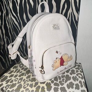 Disney’s Winnie the Pooh canvas style small medium sized Backpack